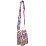 Marbling art Shoulder Strap Belt Bag