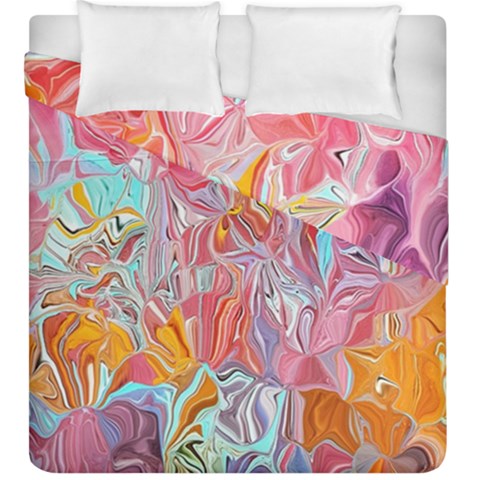 Marbling art Duvet Cover Double Side (King Size) from ArtsNow.com