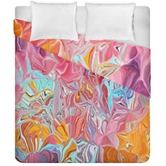 Marbling art Duvet Cover Double Side (California King Size) from ArtsNow.com