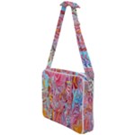 Marbling art Cross Body Office Bag