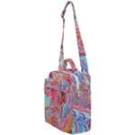 Marbling art Crossbody Day Bag