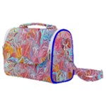 Marbling art Satchel Shoulder Bag