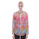 Marbling art Womens Long Sleeve Shirt