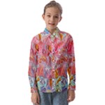 Marbling art Kids  Long Sleeve Shirt