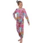 Marbling art Kids  Long Sleeve Set 