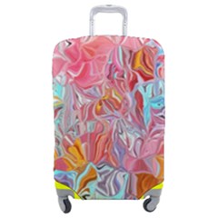 Marbling art Luggage Cover (Medium) from ArtsNow.com