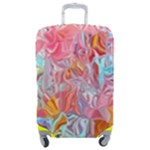 Marbling art Luggage Cover (Medium)