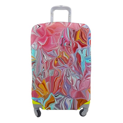 Marbling art Luggage Cover (Small) from ArtsNow.com