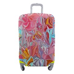 Marbling art Luggage Cover (Small) from ArtsNow.com