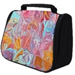 Marbling art Full Print Travel Pouch (Big)