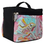 Marbling art Make Up Travel Bag (Small)