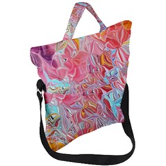 Fold Over Handle Tote Bag 