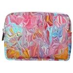 Marbling art Make Up Pouch (Medium)