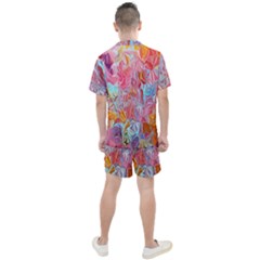 Men s Mesh T-Shirt and Shorts Set 