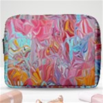 Marbling art Make Up Pouch (Large)