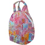 Marbling art Travel Backpack