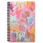 Marbling art 5.5  x 8.5  Notebook