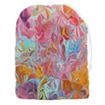 Marbling art Drawstring Pouch (3XL)