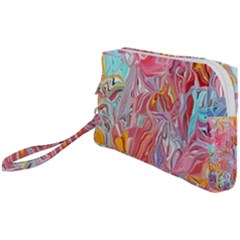 Marbling art Wristlet Pouch Bag (Small) from ArtsNow.com