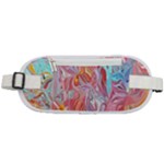 Marbling art Rounded Waist Pouch