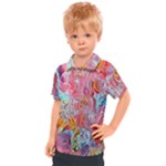 Marbling art Kids  Polo T-Shirt