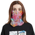 Marbling art Face Covering Bandana (Two Sides)