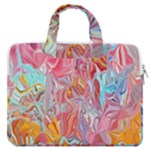 Marbling art MacBook Pro 15  Double Pocket Laptop Bag 