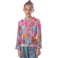 Kids  Frill Detail T-Shirt 