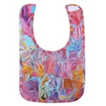 Marbling art Baby Bib