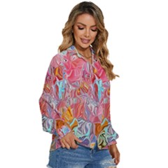 Women s Long Sleeve Button Up Shirt 