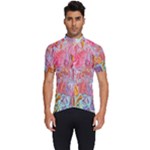 Marbling art Men s Short Sleeve Cycling Jersey