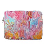 Marbling art 14  Vertical Laptop Sleeve Case With Pocket