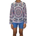 Pattern Nature Kids  Long Sleeve Swimwear