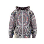 Pattern Nature Kids  Zipper Hoodie