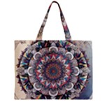 Pattern Nature Zipper Mini Tote Bag