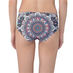 Mid-Waist Bikini Bottoms 