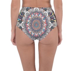 Reversible High-Waist Bikini Bottoms 