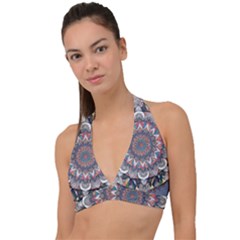 Halter Plunge Bikini Top 