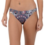 Pattern Nature Band Bikini Bottoms