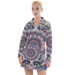 Pattern Nature Women s Long Sleeve Casual Dress