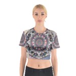 Pattern Nature Cotton Crop Top