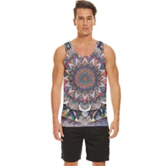 Men s Wide Collar Tank Top 