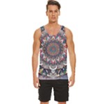 Pattern Nature Men s Wide Collar Tank Top