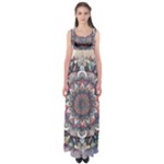 Pattern Nature Empire Waist Maxi Dress