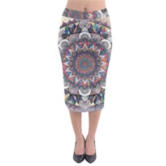 Midi Pencil Skirt 