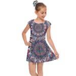 Pattern Nature Kids  Cap Sleeve Dress