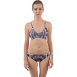 Pattern Nature Wrap Around Bikini Set