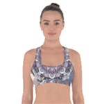 Pattern Nature Cross Back Sports Bra