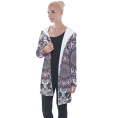 Longline Hooded Cardigan 