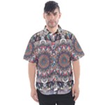 Pattern Nature Men s Short Sleeve Shirt